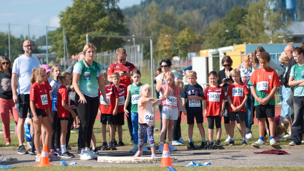 ©VST-Völkermarkt: Hannah Ladinig mit den jungen Talenten