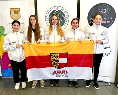 © Alois Fink; v.l. Sara Stoica, Lilli-Marie Brunner, Amelie u Tamara Wallensteiner, Elisa Kienberger