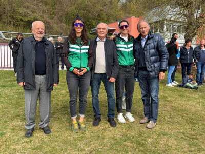 © VST | vlnr. Fritz Schabkar, Magdalena Lobnig, Altbürgermeister und VST Obmann Valentin Blaschitz, Sektionsobfrau Katharina Lobnig, ASVÖ Präs. Christoph Schasché;
