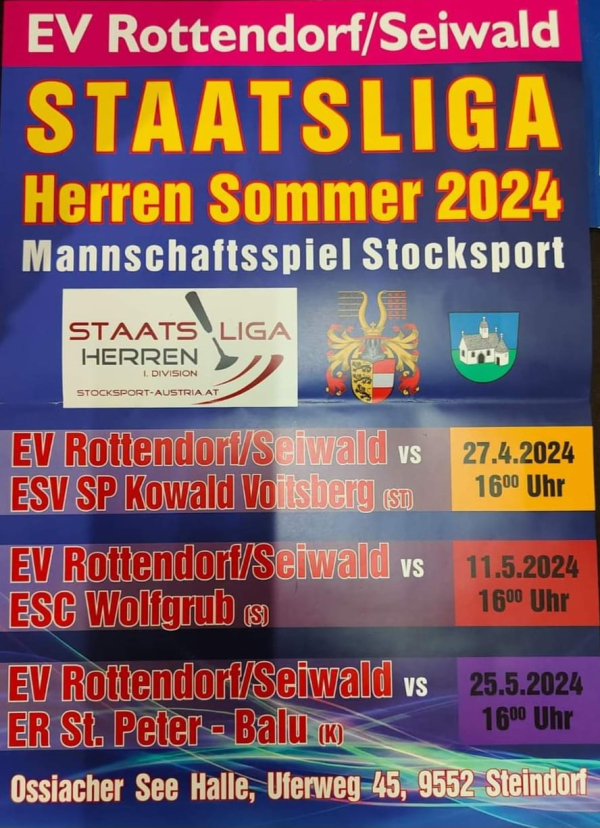 EV Rottendorf/Seiwald erkämpft sich den Sieg gegen ESC Wolfgrub!