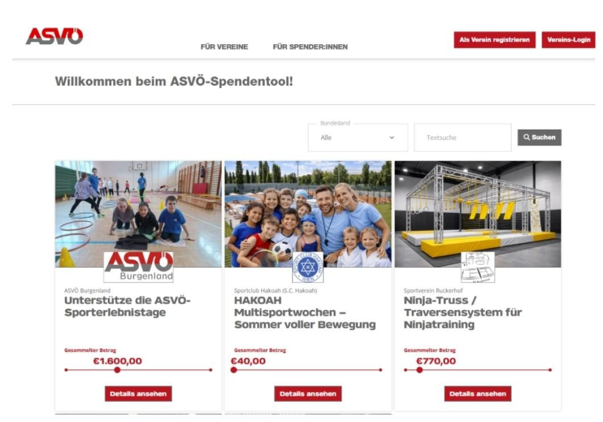 Neue Spendenplattform erleichtert Finanzierung von Vereinsprojekten